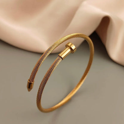 Bracelet Câble Homme Design – Acier Inoxydable