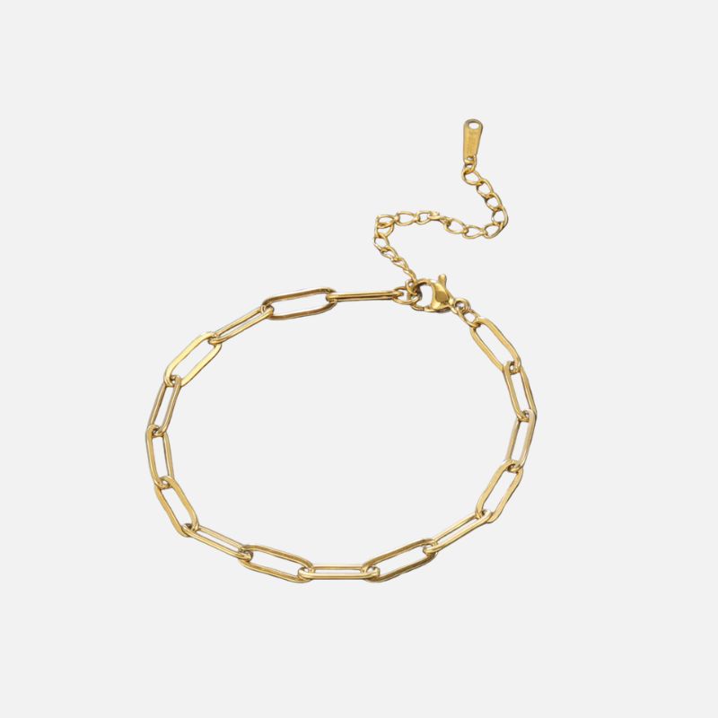 Bracelet Chaine Femme Maillons Epais