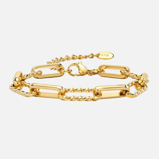 Bracelet Chaine Femme Torsadé