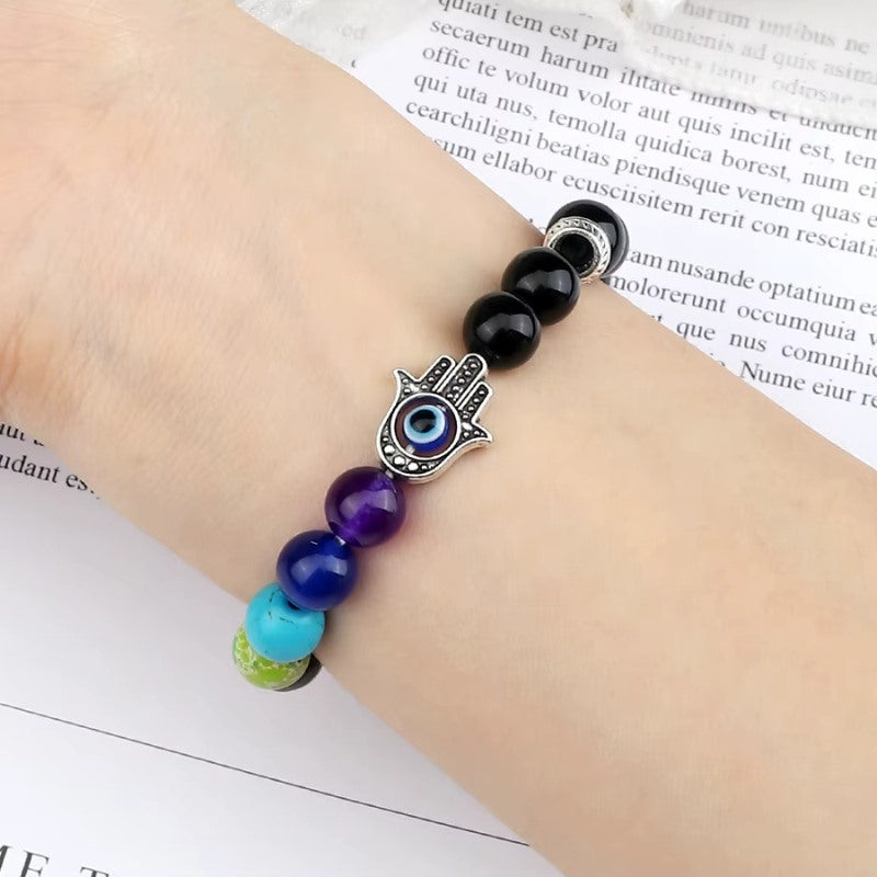 Bracelet Chakra Mauvaise Oeil et Protection