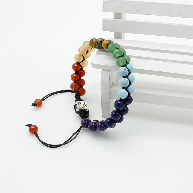 Bracelet Chakra de Protection en Pierre Naturelle