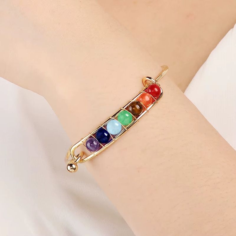 Bracelet Chakra Protection Style Jonc