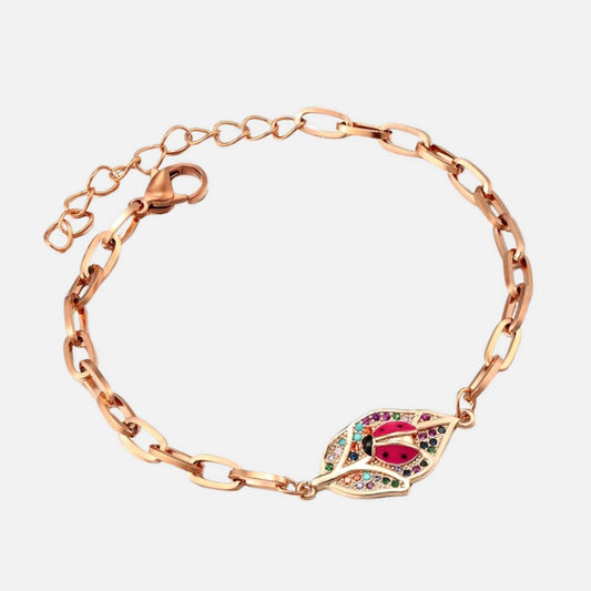 Bracelet Coccinelle Moderne en Zircon