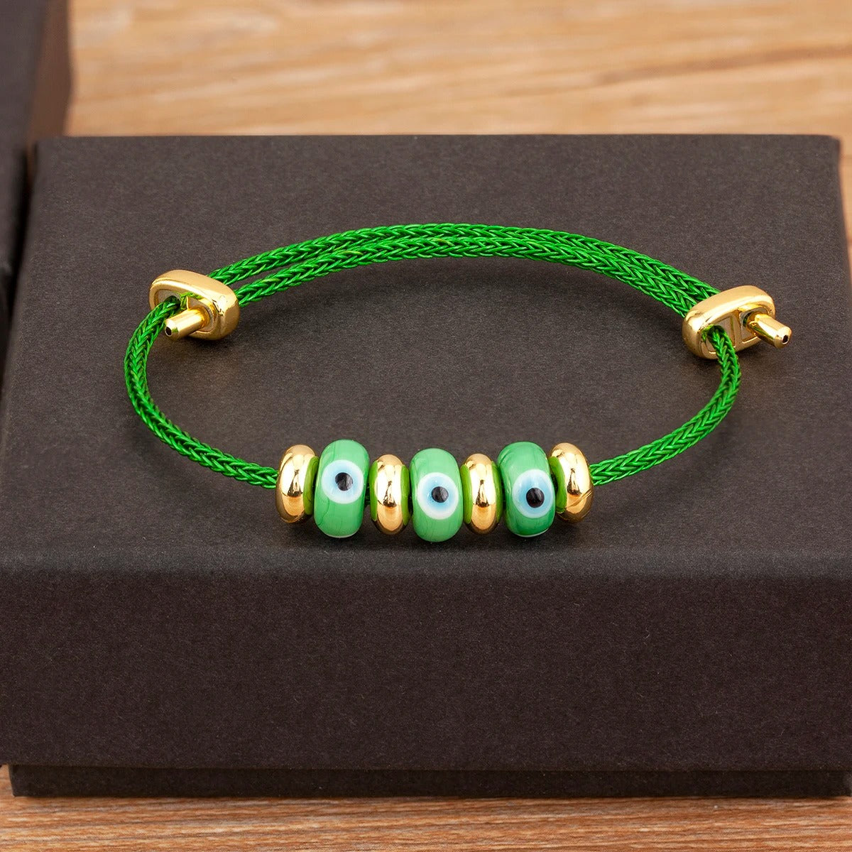 Bracelet Coloré Femme Œil Protecteur