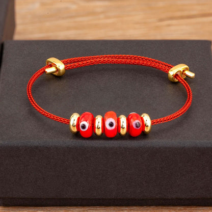 Bracelet Coloré Femme Œil Protecteur