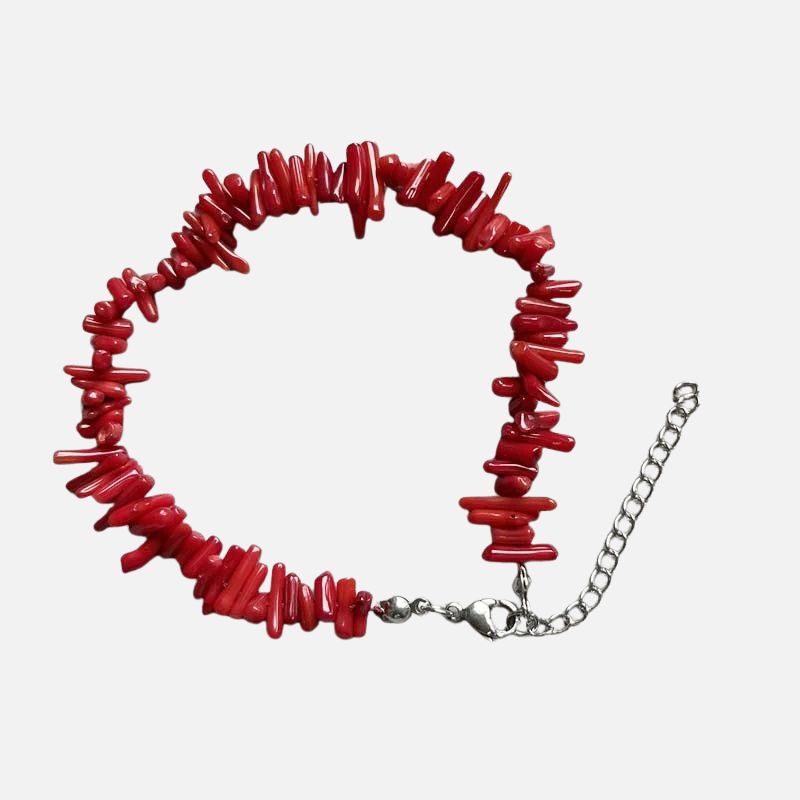 Bracelet Corail Femme Énergie Naturelle