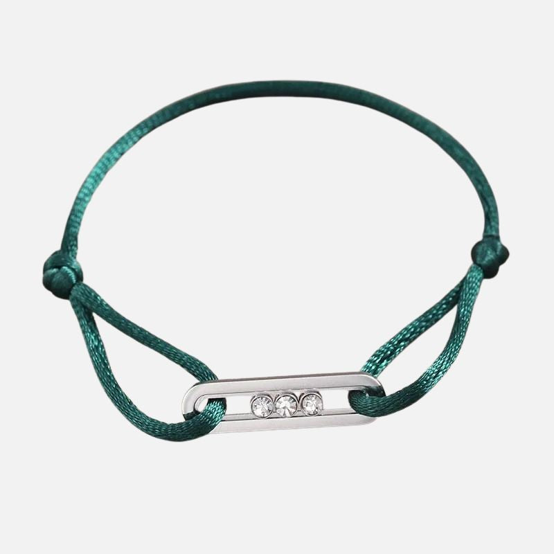 Bracelet Cordon Femme Bijoux Acier Inoxydable
