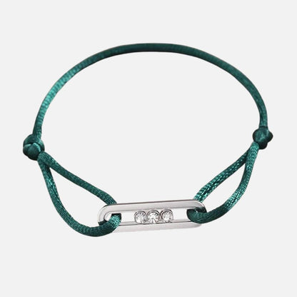 Bracelet Cordon Femme Bijoux Acier Inoxydable