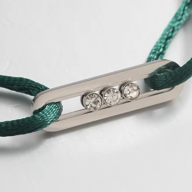 Bracelet Cordon Femme Bijoux Acier Inoxydable