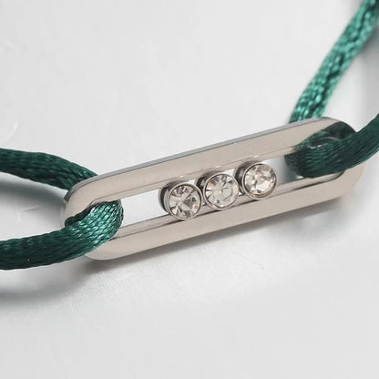Bracelet Cordon Femme Bijoux Acier Inoxydable