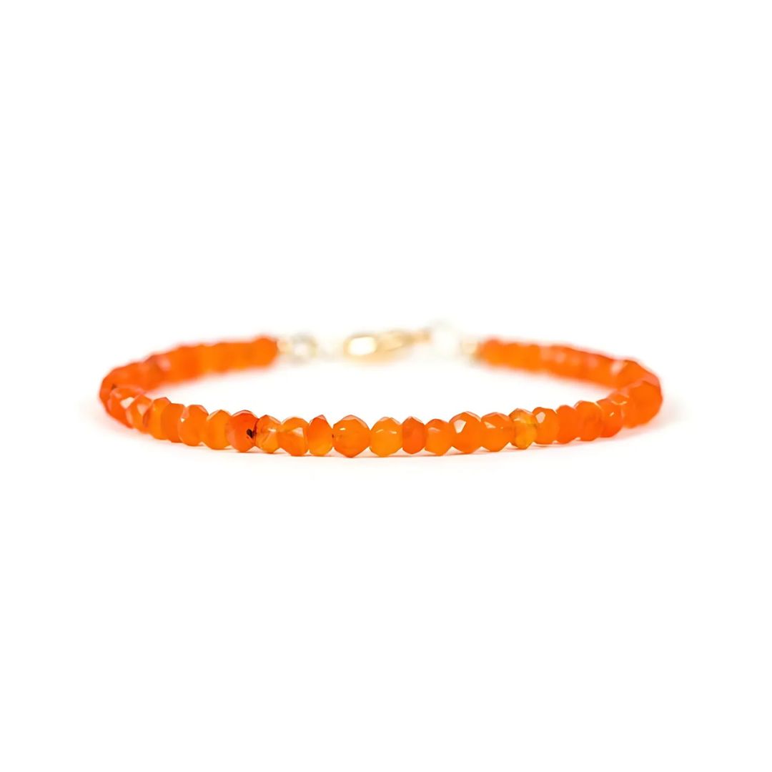Bracelet Cornaline Délicat