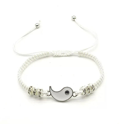 Bracelet Couple Yin Yang Équilibre Profond