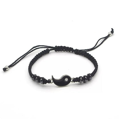 Bracelet Couple Yin Yang Équilibre Profond