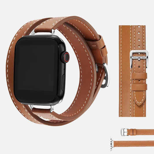 Bracelet Cuir Apple Watch à Lannière
