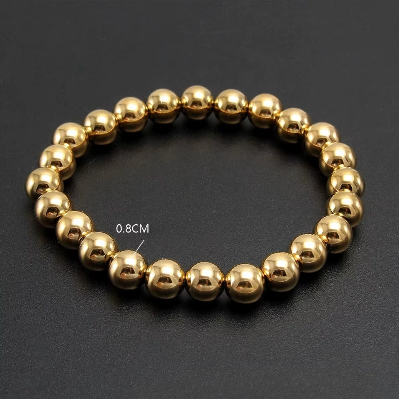 Bracelet Elastique Acier Inoxydable Ensemble de 4