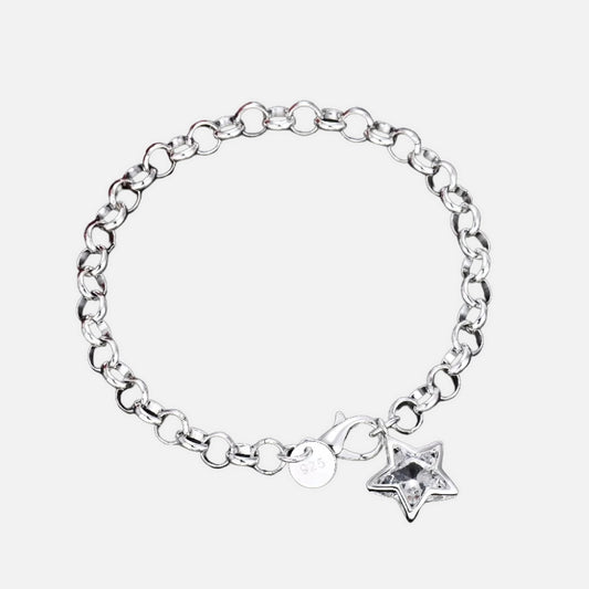 Bracelet Étoile Maille Épaisse