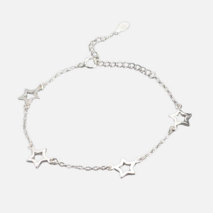 Bracelet Étoile Maille Fine