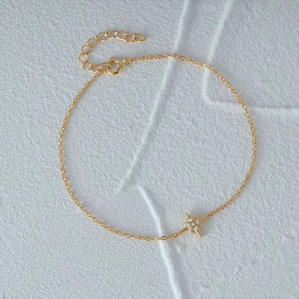 Bracelet Étoile en Zircon