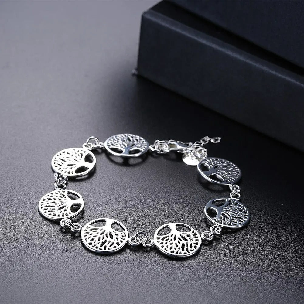 Bracelet Femme Arbre De Vie Élégant Et Symbolique