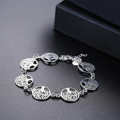 Bracelet Femme Arbre De Vie Élégant Et Symbolique