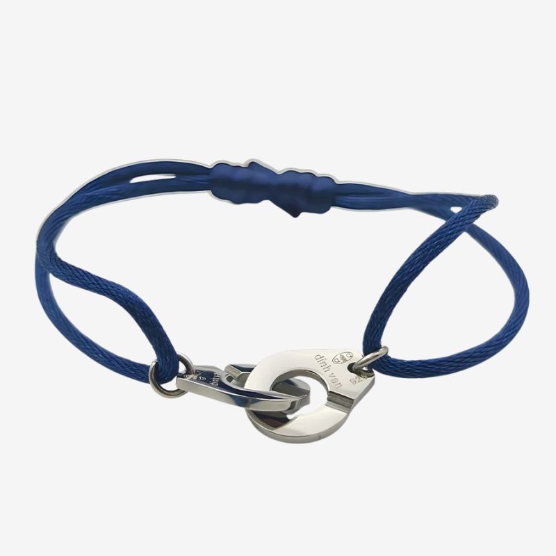 Bracelet Femme Menotte Simple Corde Et Acier Inoxydable
