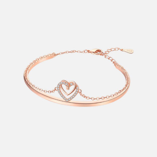 Bracelet Fête des Mères en Argent et Zircon