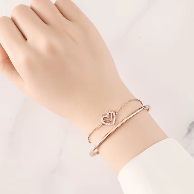 Bracelet Fête des Mères en Argent et Zircon