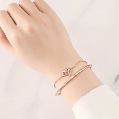 Bracelet Fête des Mères en Argent et Zircon