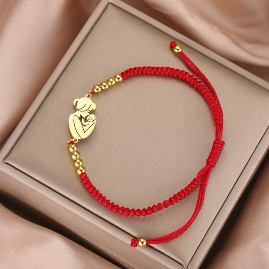 Bracelet Fête des Mères Tressé 