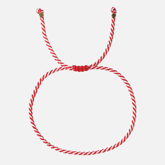Bracelet Fil Rouge Torsadé
