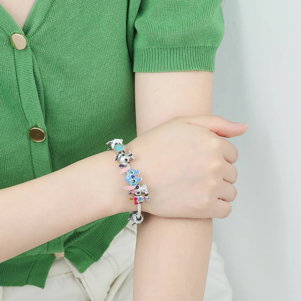 Bracelet Fille Stitch Et Ses Amis