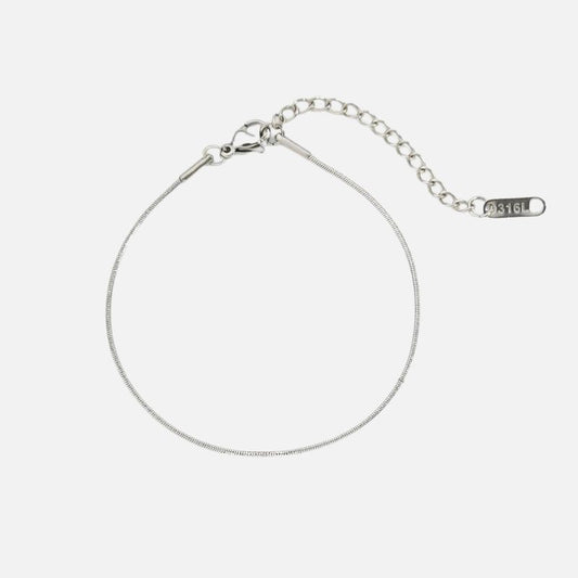 Bracelet Fin Femme Acier Inoxydable