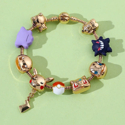 Bracelet Garçon Pokémon Héros Dorés