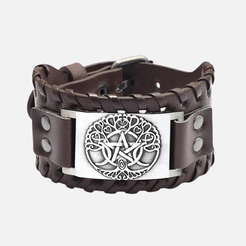 Bracelet Homme Arbre De Vie Large