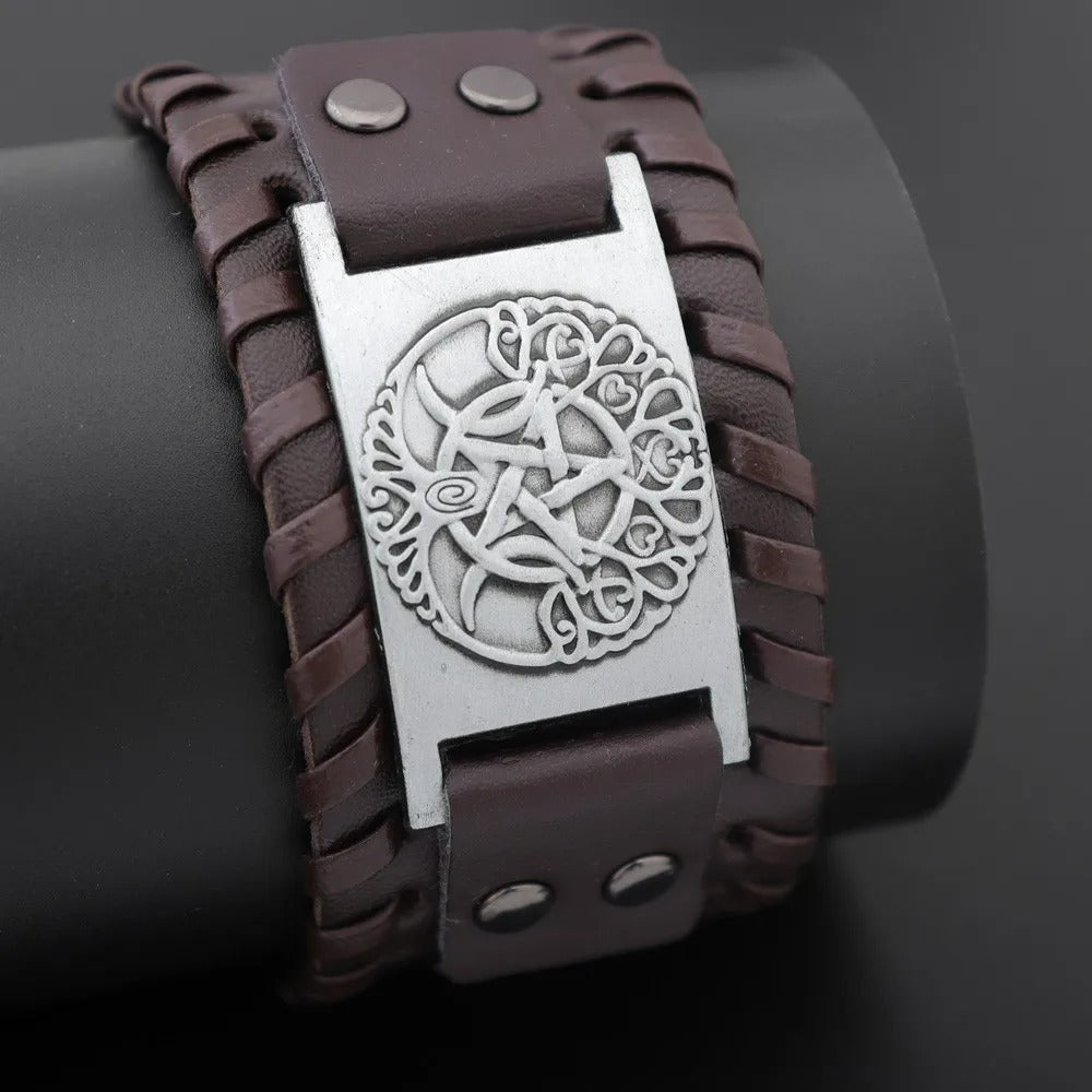 Bracelet Homme Arbre De Vie Large