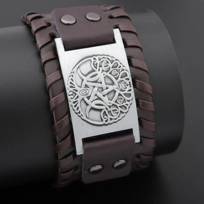 Bracelet Homme Arbre De Vie Large