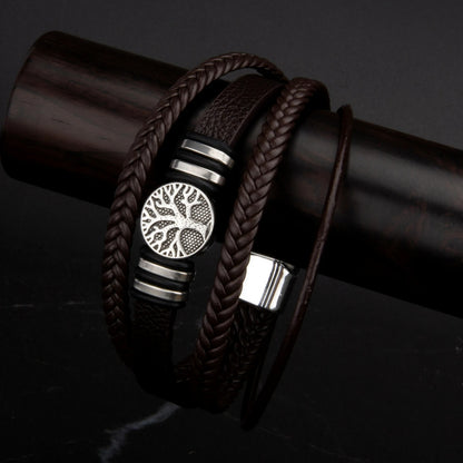 Bracelet Homme Arbre De Vie Multiple