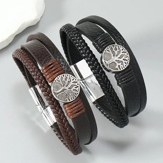 Bracelet Homme Arbre De Vie Tendance