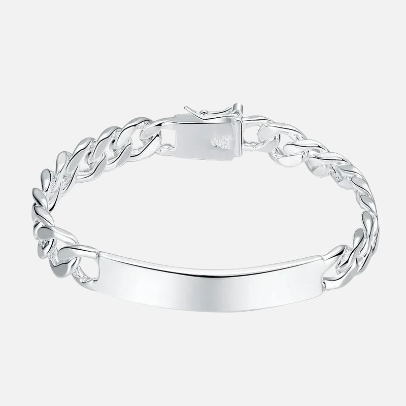 Bracelet Homme Argent Chaîne Gourmette