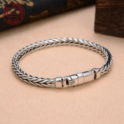 Bracelet Homme Argent Finesse et Ancrage