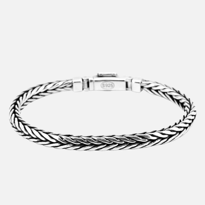 Bracelet Homme Argent Finesse et Ancrage