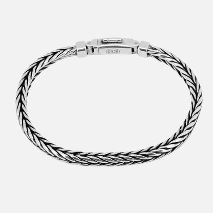 Bracelet Homme Argent Finesse et Ancrage