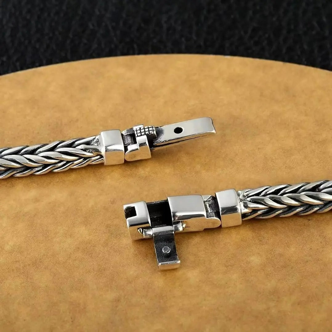 Bracelet Homme Argent Finesse et Ancrage