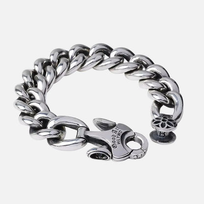 Bracelet Homme Argent Maille Épaisse