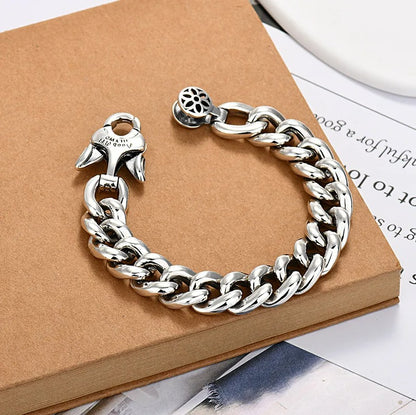 Bracelet Homme Argent Maille Épaisse