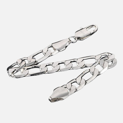 Bracelet Homme Argent Maille Figaro