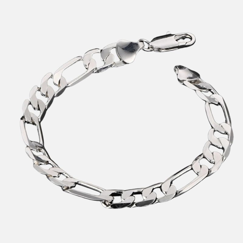 Bracelet Homme Argent Maille Figaro