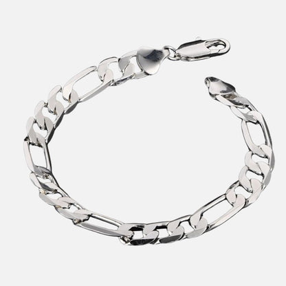 Bracelet Homme Argent Maille Figaro