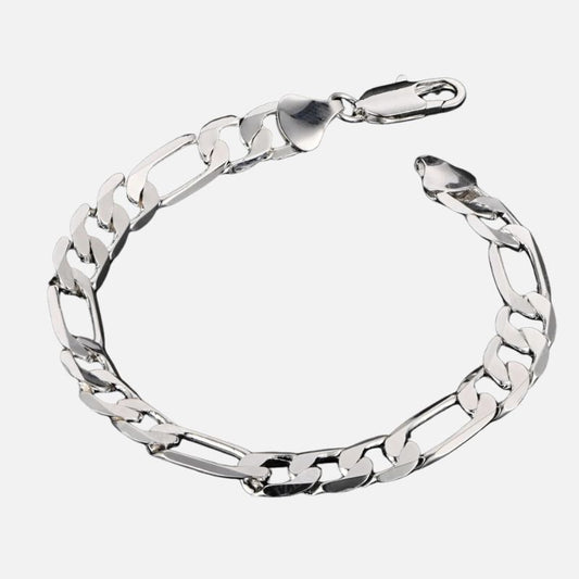 Bracelet Homme Argent Maille Figaro