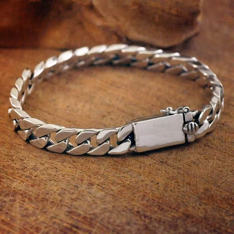 Bracelet Homme Argent Présence Affirmée